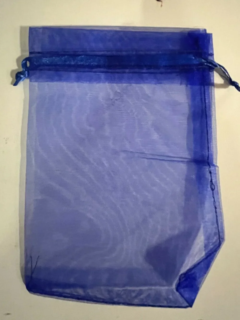 100 pc set - Royal Blue Organza Gift Sachet Bags NWT